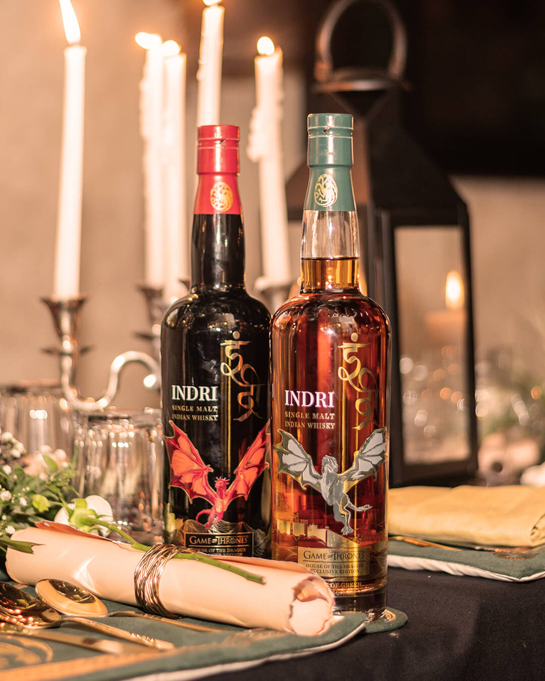 Feast of Fire & Smoke with Indri single malt: House of Dragon Edition